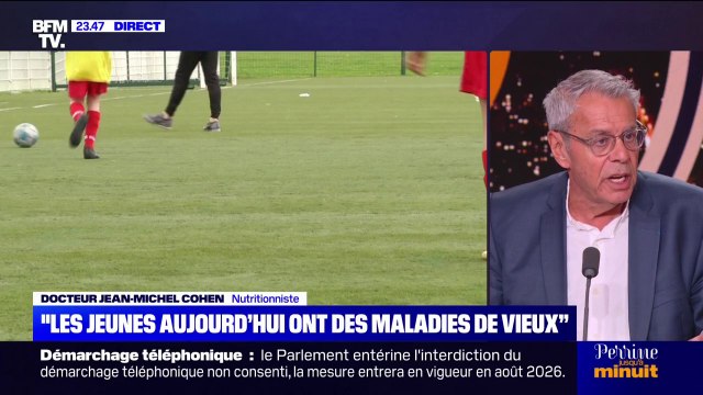 Sédentarité des enfants: Les jeunes aujourd'hui ont des maladies de vieux , constate Jean-Michel Cohen, nutritionniste