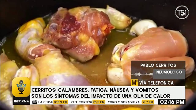 Dr. Pablo Cerritos: Calambres, fatiga, náuseas y vómitos son los síntomas del impacto de una ola de calor