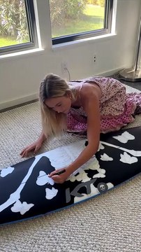 The Incredible Surfboard Art of Waterwoman Annie Reickert