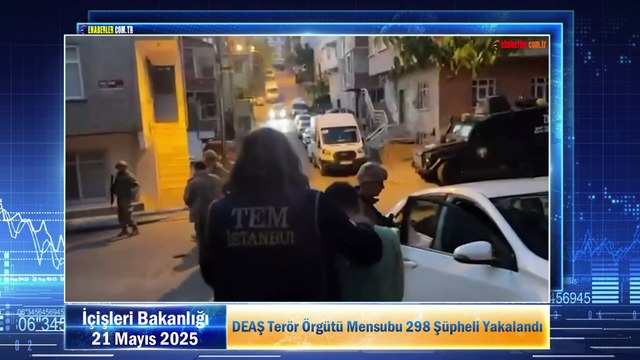DEAŞ Terör Örgütü Mensubu 298 Şüpheli Yakalandı