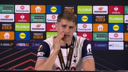 Van De Ven on Spurs Europa League delight after Utd win