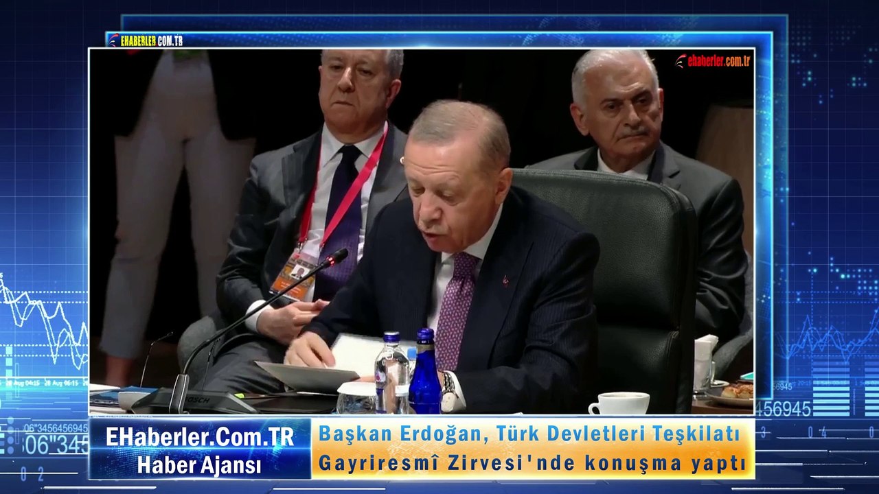 Başkan Erdoğan, Türk Devletleri Teşkilatı Gayriresmî Zirvesi'nde konuşma yaptı