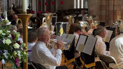 Crediton Town Band during the Spring Concert in Crediton, video Alan Quick IMG_2176
