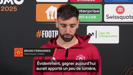 Man. United - Bruno Fernandes : "Une saison mauvaise, rien ne change ce soir"