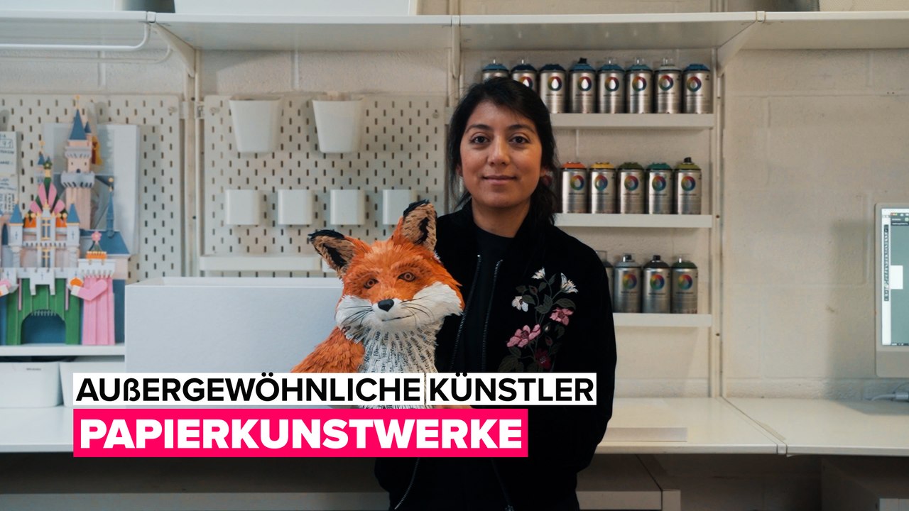 Unglaublich, was diese Künstlerin alles aus Papier macht!