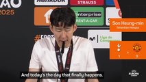 Son celebrates 'dream come true' as Spurs win Europa League