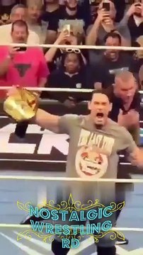 Randy Orton attacks John Cena at WWE Smackdown