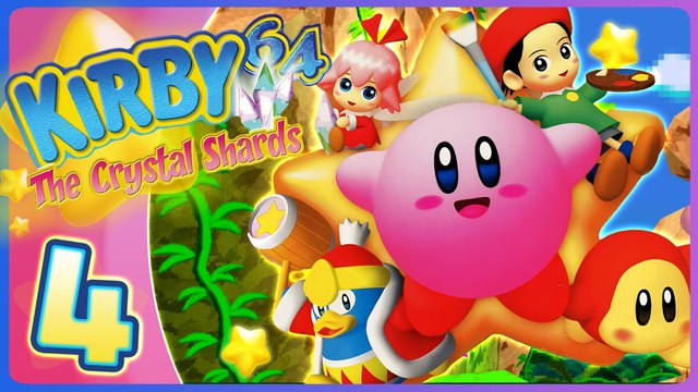 Kirby 64 : The Crystal Shards Walkthrough Part 4 (N64) 100% - World 4: Neo Star 🌱