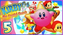Kirby 64 : The Crystal Shards Walkthrough Part 5 (N64) 100% - World 5: Shiver Star ❄️