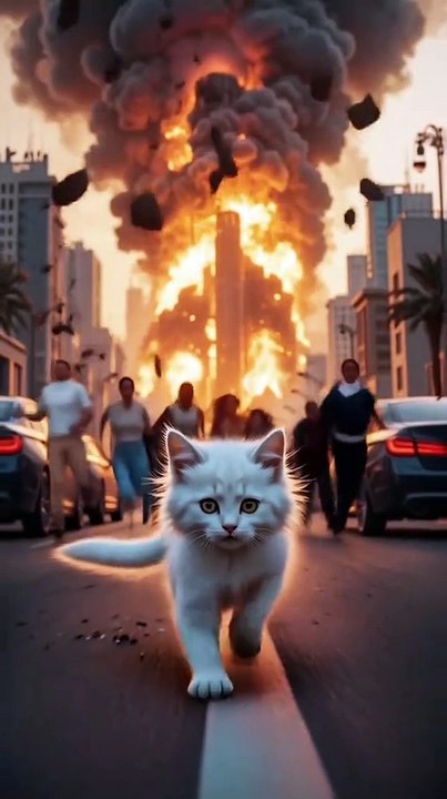 Ai cat video