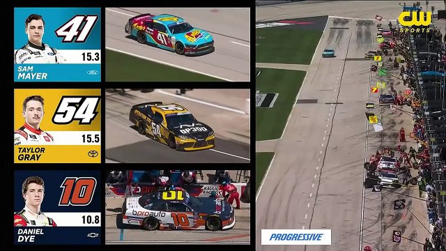 NASCAR Xfinity Series 2025. Round 12. Texas. Andys Frozen Custard 300 Race Part 2