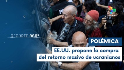 Jubilados manifestantes son reprimidos por cuerpos policiales en Argentina