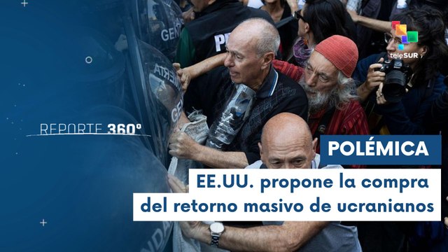 Jubilados manifestantes son reprimidos por cuerpos policiales en Argentina