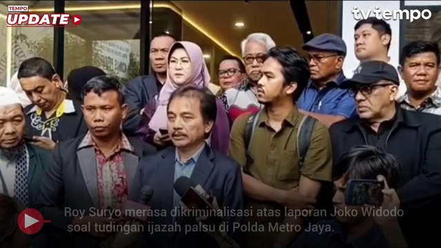 Roy Suryo Buat Laporan ke Komnas HAM Perihal Ijazah Jokowi