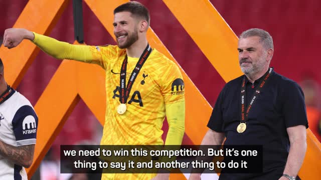 He believed in us - Spurs players praise Postecoglou after Europa League triumph