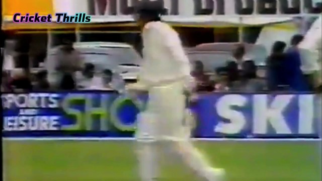 Majid Khan 61 off 100 Balls 107 Mins 7 Fours 1 Six vs Australia 7th Match at Nottingham, Jun 13 1979 World Cup