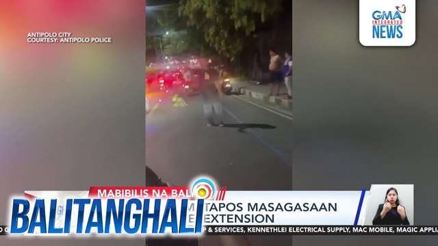 Lalaki, patay matapos masagasaan sa Ortigas Ave. Extension | Balitanghali