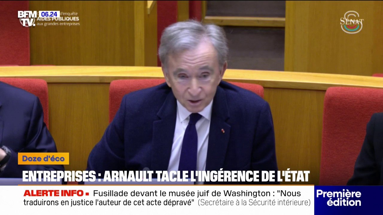 ÉDITO - "Il est très mauvais pour l'État de se mêler de la gestion des entreprises privées": Bernard Arnault tacle l'ingérence de l'État