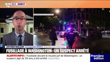 Washington: l’auteur présumé de la fusillade devant le musée juif a été arrêté