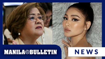 Leila de Lima takes up cudgels for Nadine Lustre