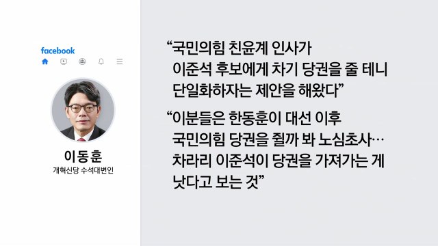 '당권 제안설'에 국민의힘 또 술렁 [앵커리포트] / YTN