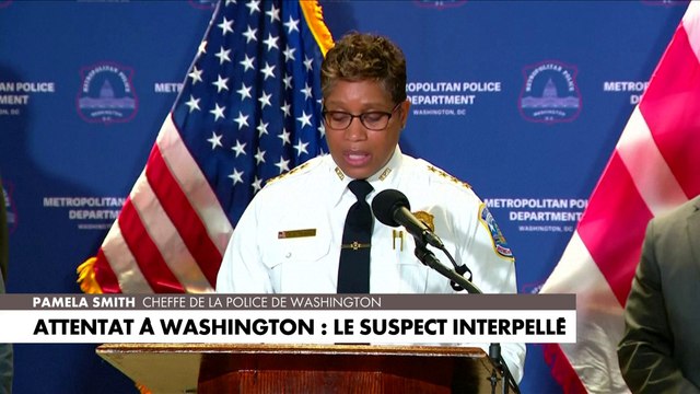 La cheffe de la police de Washington fait le point sur ce que l'on sait de l'attentat