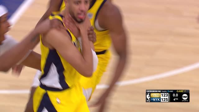 Haliburton a toe away from one of the great playoff game-winners