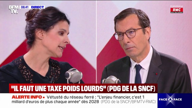 Jean-Pierre Farandou (SNCF) favorable à “une contribution” des poids lourds étrangers pour financer “l ferroviaire”