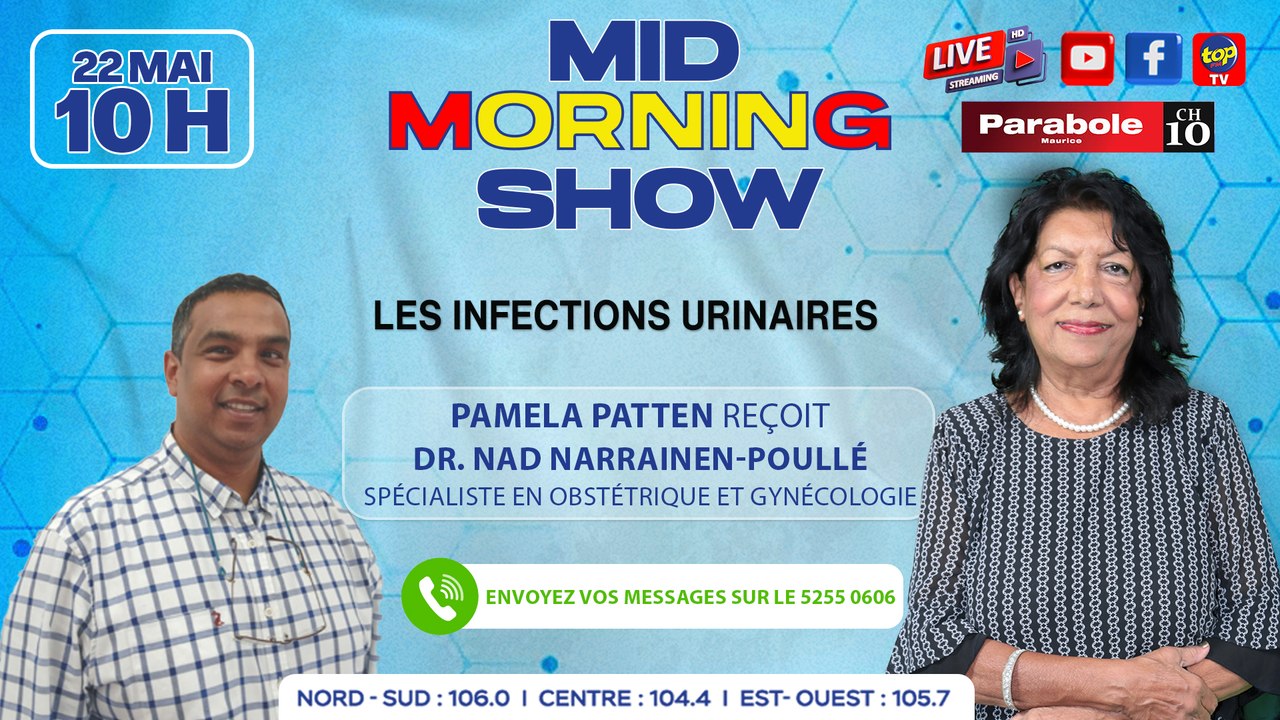 MID MORNING SHOW [ Gynécologie ] : Les infections urinaires
