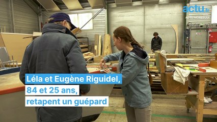 Léla et Eugène Riguidel retapent ensemble La Rieuse