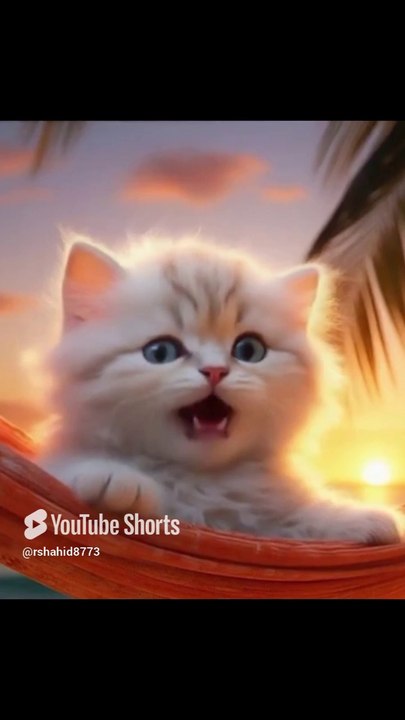🇺🇸 Cozy Kitten Wrapped in Blanket Sings and Talks _ Cutest Chill Vibes Ever 🧡🐾 (1)