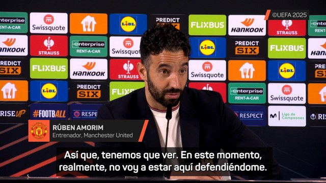 Rúben Amorim: Si la directiva y los aficionados creen que no soy el adecuado, me iré al día siguiente