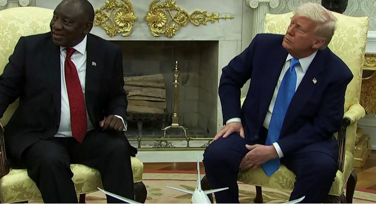 Trump and South African President
