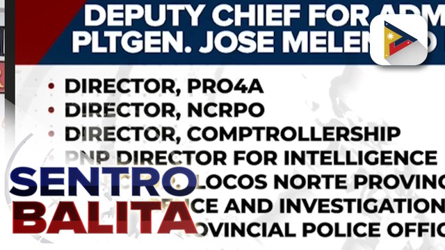 Pangalan ng ilang mga senior police, lumulutang bilang posibleng susunod na PNP chief