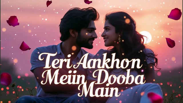 Teri aankhon mein dooba hoon main ❤️Romantic Melody | soulful Hindi Love Song 2025| #lovesong #music