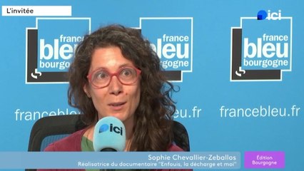 Elle a réalisé un documentaire sur la décharge industrielle de Montchanin, en Saône-et-Loire