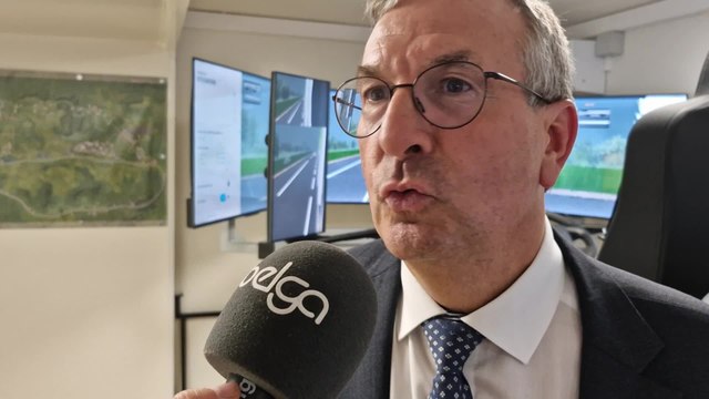 Inauguration du salon TRANSPRO au WEX de Marche-en-Famenne avec Pierre-Yves Jeholet