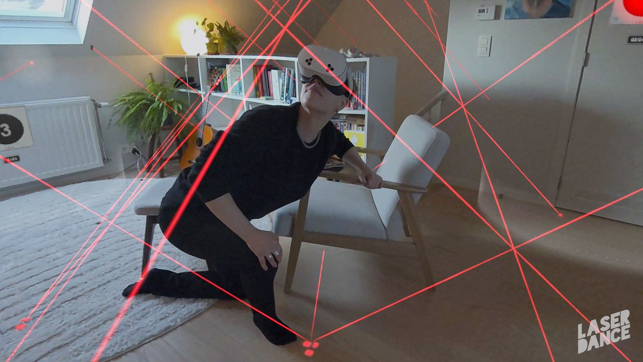 VR-Labyrinth mit eSport-Potenzial? Laser Dance im Trailer