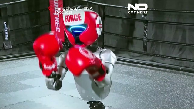 Çin'de insansı robotlar ringe çıkmaya hazırlanıyor: Boks maçı öncesi yoğun eğitim kampı