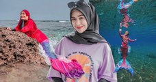 “Ikan Duyung Versi Berhijab” RIA RICIS Suka Hobi Lasak, Ada Lesen Diving Profesional