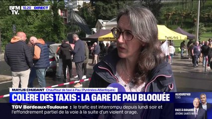 "Un siège qui ne bougera pas tant qu'on n'aura pas des réponses": Les taxis mobilisés pour le quatrième jour à Pau