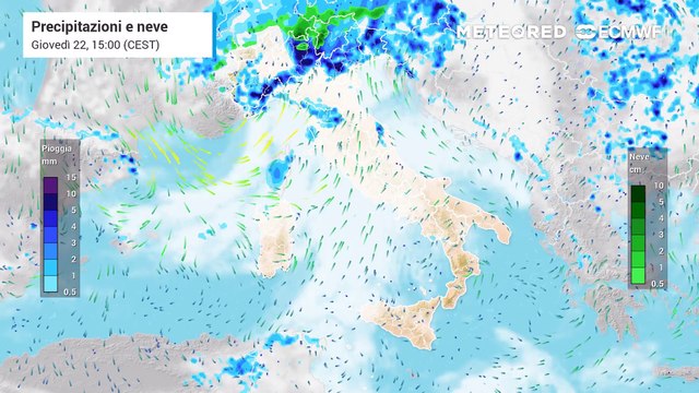 Giovedì 22 maggio, le previsioni meteo per i prossimi giorni
