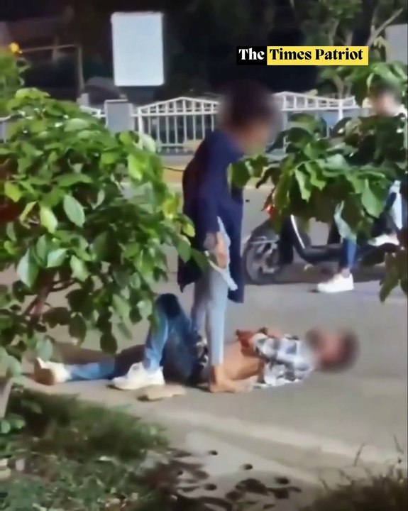Indore: Woman Assaults Boyfriend on Road Over Alleged Cheating, Video Goes Viral