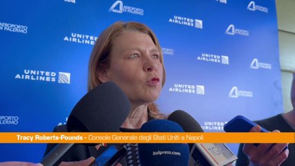 Roberts-Pounds "Nuovo volo NY-Palermo una porta tra Usa e Italia"