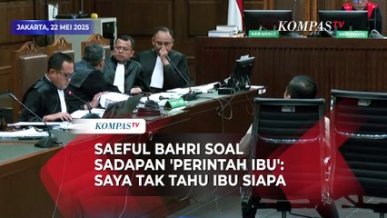 Jawaban Eks Kader PDIP Saeful Bahri Ditanya Sosok Ibu yang Disebut dalam Rekaman Hasil Sadapan