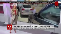 Israel abre fuego contra comitiva diplomática internacional en Cisjordania