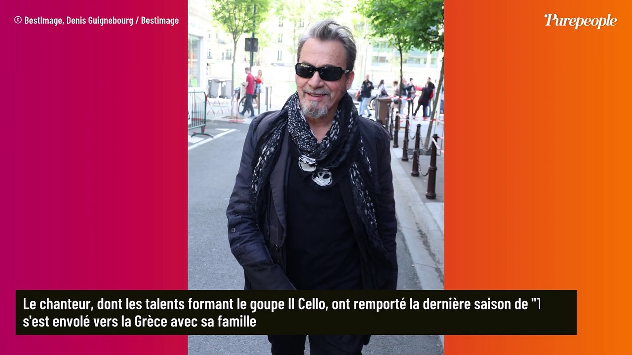 Florent Pagny loin de la France : grand bol d'air dans un pays d'Europe avec sa femme Azucena et leur fille Ael