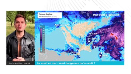 Le soleil en mai : aussi dangereux qu'en août ?