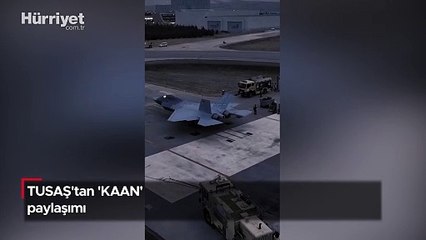 TUSAŞ'tan 'KAAN' paylaşımı