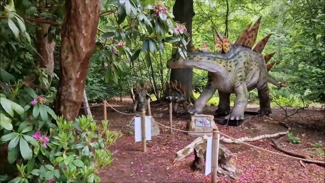 I visited a dinosaur trail in Crawley and came face-to-face with 39 life-sized creatures